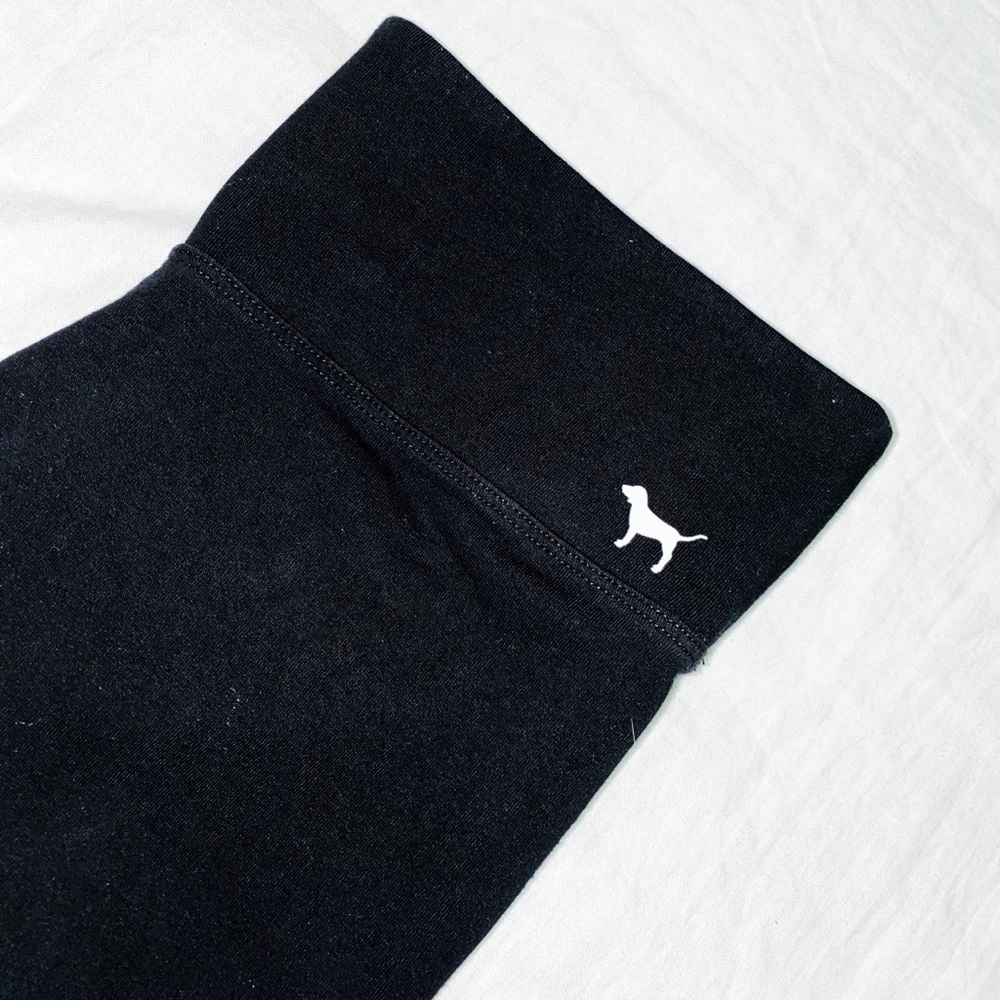 NWOT PINK VS black leggings